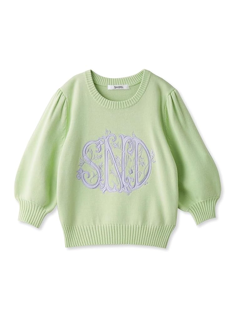 SNIDEL 25ss Sustainableエンブロイダリープルオーバー Amazon | [スナイデル] Sustainaエンブロイダリープルオーバー